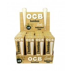 OCB Bamboo Cone Small 78mm 8pk 32ct